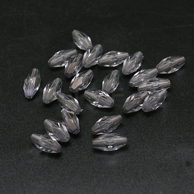 Transparent Acrylic Beads PLRC5X11MM45-1