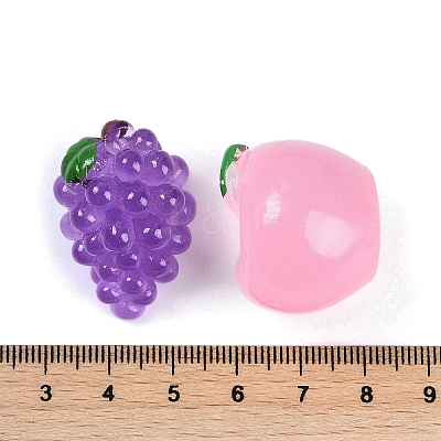 Opaque Resin Decoden Cabochons RESI-M050-06A-1