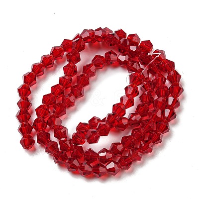 Transparent Glass Beads Strands GLAA-F029-4mm-27-1