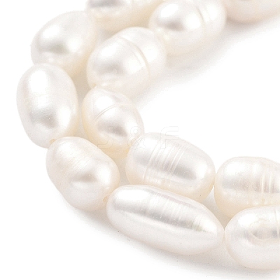 Natural Cultured Freshwater Pearl Beads Strands PEAR-P062-08D-1