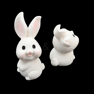 Resin Rabbit Figurines RE-CBA17C4-01-1