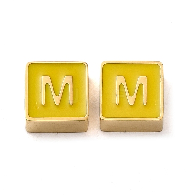 304 Stainless Steel Enamel Beads STAS-L022-293G-M-1