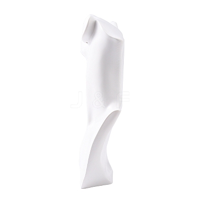 High End Resin Side Body Model Portrait Jewelry Stand NDIS-B001-03C-1
