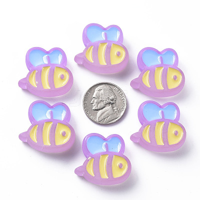 Transparent Acrylic Beads MACR-S374-06B-03-1