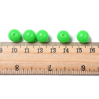 Fluorescent Acrylic Beads MACR-R517-10mm-07-1