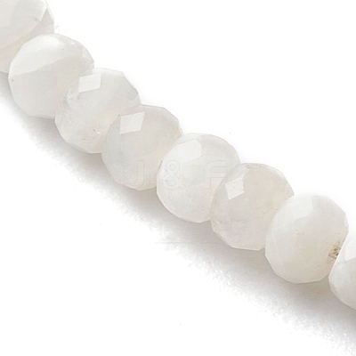 Natural Rainbow Moonstone Beaded Bracelets BJEW-JB06384-06-1