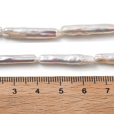Natural Baroque Keshi Pearl Beads Strands PEAR-P064-05C-02A-1
