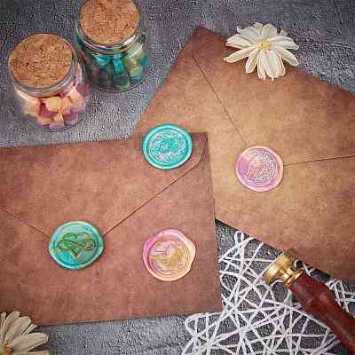 DIY Wax Seal Wax Sealing Stamps Tools Sets DIY-CP0002-83-1