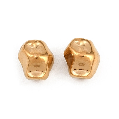 Irregular 304 Stainless Steel Beads STAS-D394-03F-G-1