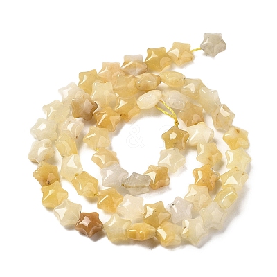 Natural Topaz Jade Beads Strands G-Z080-A20-8mm-1