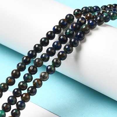 Natural Azurite Beads Strands G-H298-A01-01-1