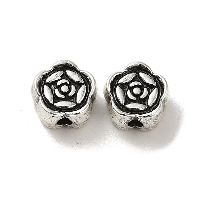 Tibetan Style Alloy Beads PALLOY-P302-12E-AS-1