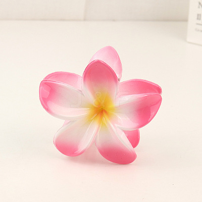 Plastic Claw Hair Clip OHAR-PW0003-036E-1