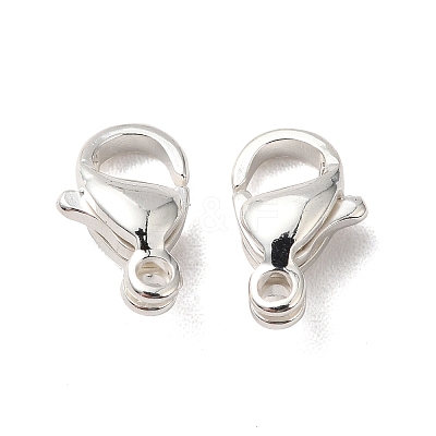304 Stainless Steel Lobster Claw Clasps STAS-R120-02A-S-1