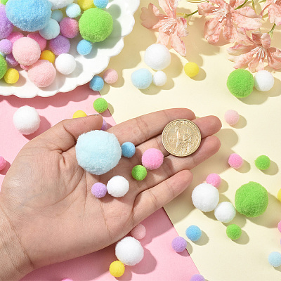3 sets Polyester Ball Decoration DIY-SC0031-26G-1