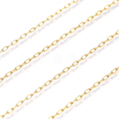Brass Cable Chains CHC011Y-G-1