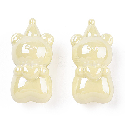 Opaque Acrylic Beads MACR-N017-29-1