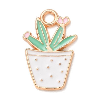 Alloy with Enamel Pendants AL-CBA9CD2-02B-1