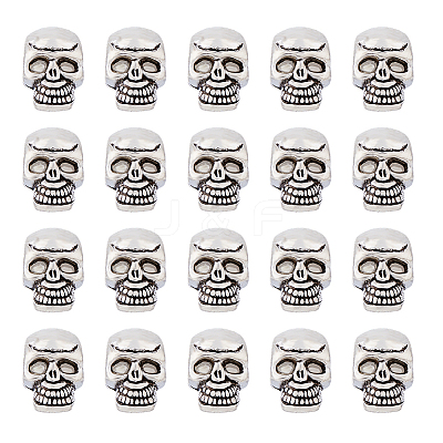 60Pcs Tibetan Style Alloy Beads FIND-DC0006-24-1