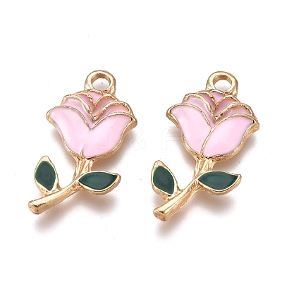 Alloy Enamel Pendants ENAM-I044-07A-1