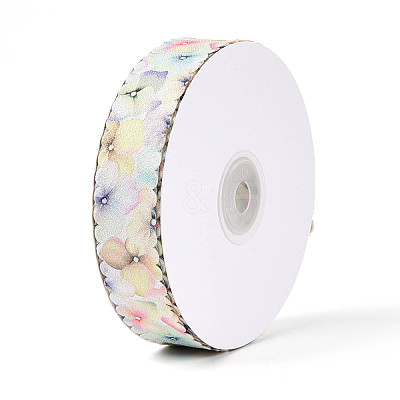 Single Face Printed Polyester Satin Ribbon SRIB-T009-02B-03-1