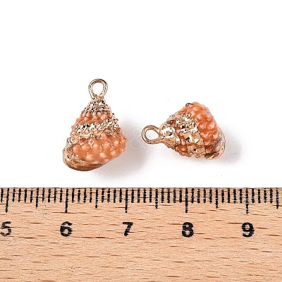 Natural Sea Shell Pendants SSHEL-N038-44-1