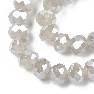 Electroplate Glass Beads Strands EGLA-A034-J6mm-A15-1