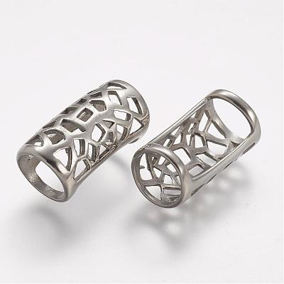 304 Stainless Steel Tube Beads STAS-A032-144AS-1