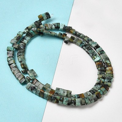 Natural African Turquoise (Jasper) Beads Strands G-Z045-A10-01-1