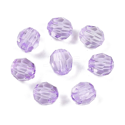 Transparent Acrylic Beads OACR-Q015-01D-1