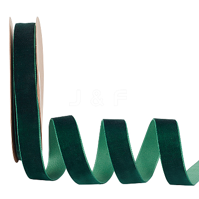Velvet Ribbon SRIB-WH0006-18Q-1