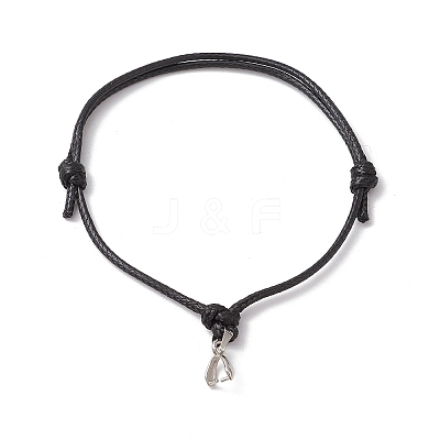 Adjustable Waxed Polyester Cord Bracelet Making AJEW-JB01317-03-1