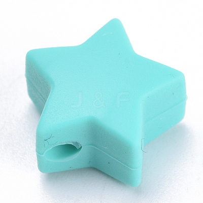 Food Grade Eco-Friendly Silicone Beads X-SIL-T041-01-1