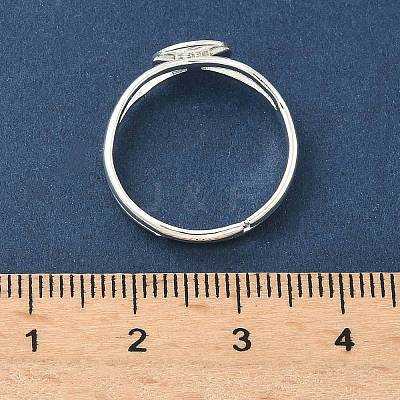 Adjustable Brass Pad Ring Setting KK-K414-05B-S-1