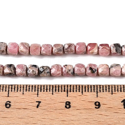 Natural Rhodonite Beads Strands G-N342-132-1