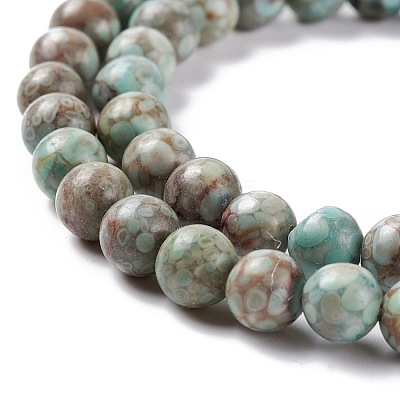 Natural Maifanite/Maifan Stone Beads Strands G-P451-01B-D-1