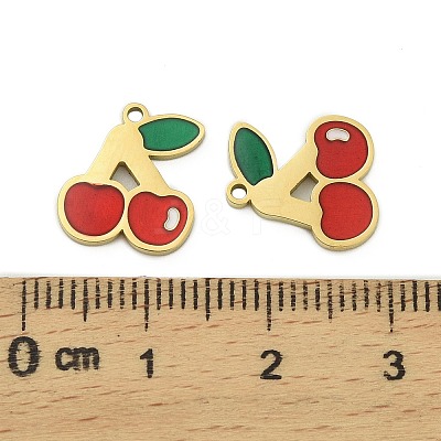 304 Stainless Steel Charms STAS-A118-04F-G-1