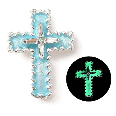 Luminous Alloy Resin Pendants RESI-D073-01C-1