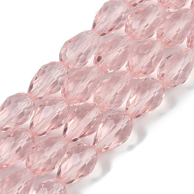 Transparent Glass Beads Strands EGLA-N013-T4mm-D18-1