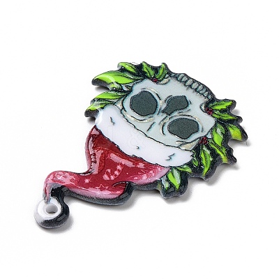 Printed  Acrylic Pendants MACR-F072-02B-1