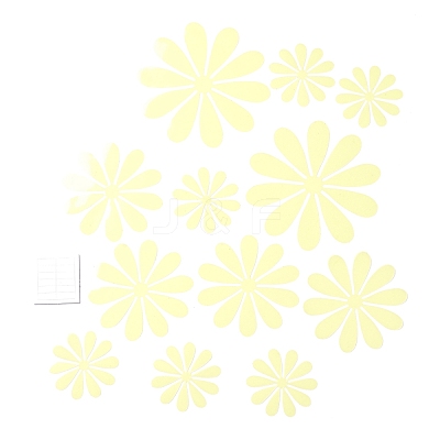 3D Plastic Luminous Wall Stickers DIY-F077-06C-1