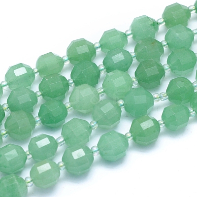 Natural Green Aventurine Beads Strands G-I279-A02-1
