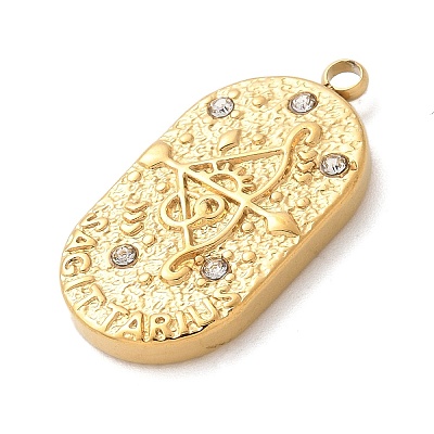 304 Stainless Steel Pendants LS-STAS-F349-03G-09-1