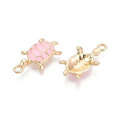 Alloy Enamel Pendants PALLOY-T092-26G-03-1
