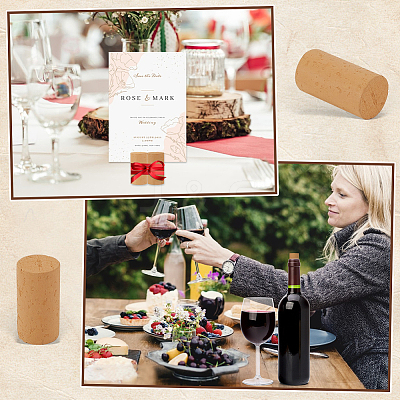 Cork Bottle Stopper FIND-WH0160-32-1