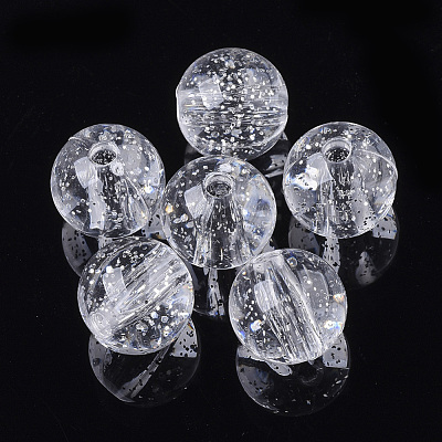 Transparent Acrylic Beads TACR-S134-003-1