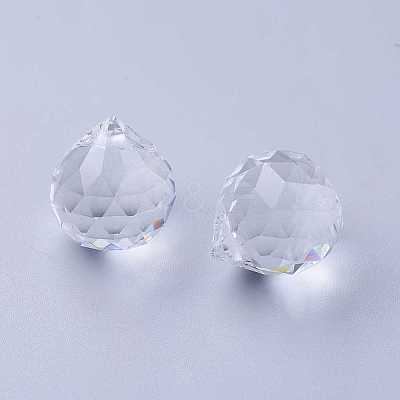 Glass Pendant GR32X35MMY-1-1
