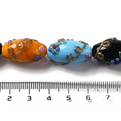 Handmade Lampwork Beads LAMP-J089-D-A-1