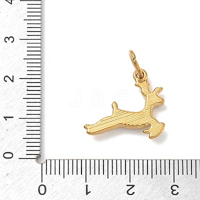 Autumn 304 Stainless Steel Pendants STAS-C180-01D-G-1