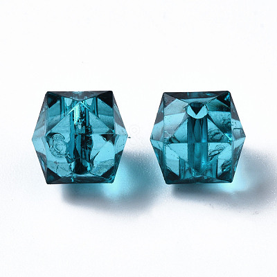 Transparent Acrylic Beads TACR-Q259-8mm-V18-1
